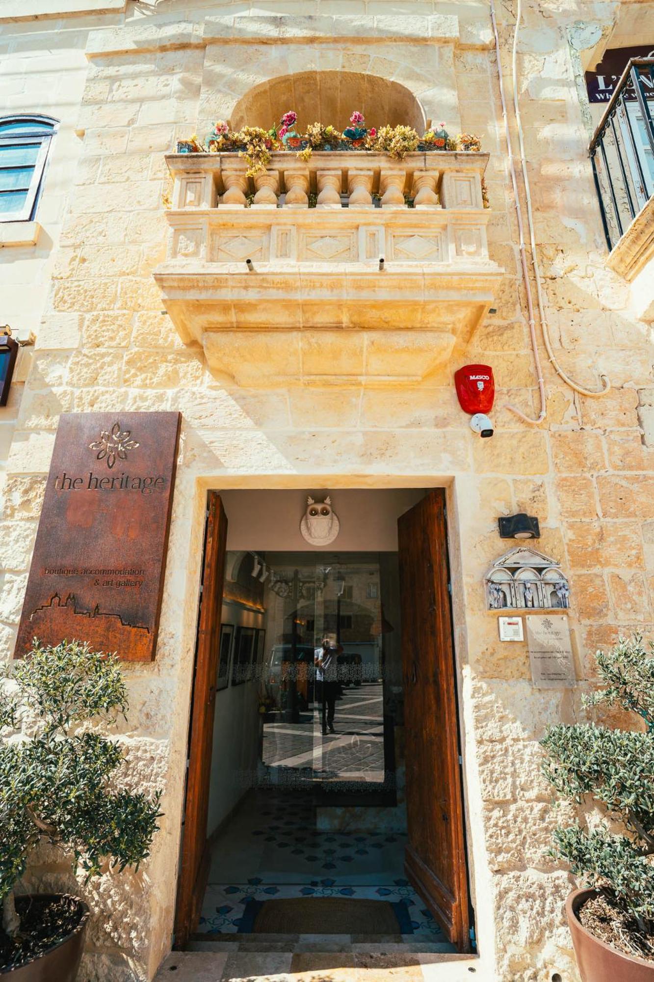 The Heritage Boutique Accommodation Rabat Exterior photo